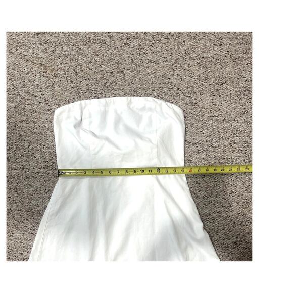 Altar'd State White Strapless Mini Bow Back Dress - Picture 8 of 12